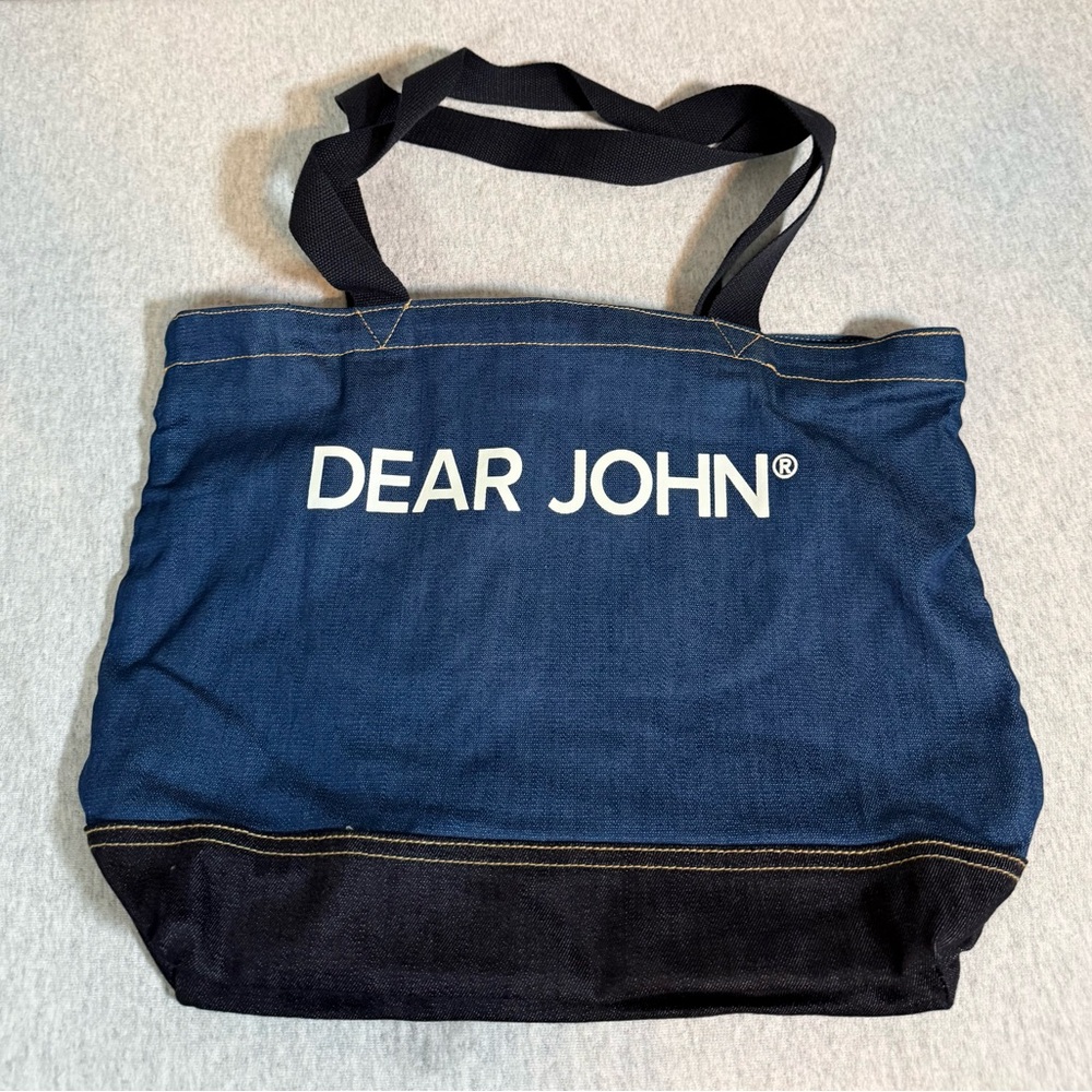 Dear John Denim Tote Bag 👜💙‎